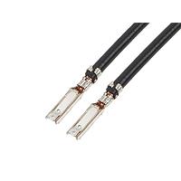 Molex 217520-1125 Pre-Crimped Lead MIZUP25 Fem-Fem LEAD 450mm 0.5mm SQmm BLK
