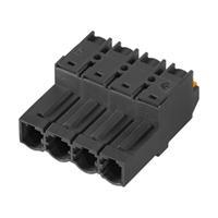 Weidmuller 1043610000 Pluggable Terminal Blocks SLF 7.62HP/04/180G SN BK BX
