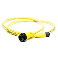 Molex 1300090457 Specialized Cables MC/MIC 4P M/MFE 1M ST/ST18/4AWG YEL