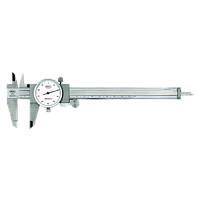Mahr 4107005KAL Dial Caliper (16 U, 0-150mm, 0.01mm)