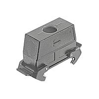 HARTING 19307240737 Heavy Duty Power Connectors HAN 24B HOOD COUPLER M32 BLACK 2 LEVERS