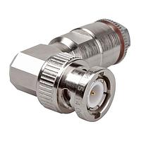 HUBER+SUHNER 16_BNC-50-4-14/12-_NE Connectors BNC right angle cable plug(m)
