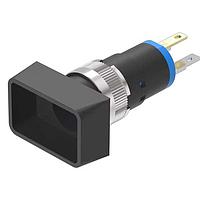 EAO 18-257.035 Standard Switches CAP-17.4X17.4MM1 LED BLK