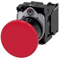 SIEMENS A6X30141571 Standard Switches MUSHROOM PUSHBUTTON. 40MM. RED