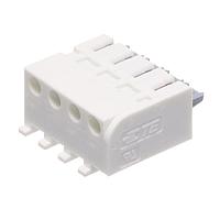 AMP Connectors - TE Connectivity 2319461-4 Fixed Terminal Blocks 5MM CONN ASSY, 4 POS WIREMATE 2-PIECE