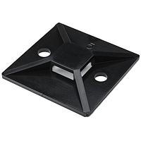 HellermannTyton MB50C2 Cable Tie Mounting Bases MB5 MNTG BASE BLK-T150#8 SCREW
