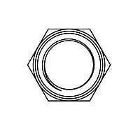 Switchcraft W11 Phone Connectors O-Ring/ Hex Nut Set Thick Panel