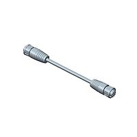 Amphenol LTW AA-ABD08FL-ABDFL-LAA05 Sensor Cables / Actuator Cables Ceres, Standard Size, Plastic, 5A, 08 pins, Female Connector, Female Contact, Straight-to-Straight, 2 Points Lock, Overmolded Double Ended, Length 500mm, IP67