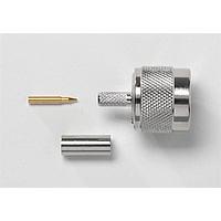Pomona Electronics 73050 Connectors N STRAIGHT PLUG, 50 OHM, CRIMP TYPE, RG58, 141
