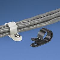 Panduit CCS19-S8-C0 Clamp FIXED DIA. CABLE CLP .17 DIA X .37 W