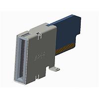 Amphenol FCI ME3008430501211 Headers Mini Cool Edge Gen 5 06mm 84pin orthogonal  1x1 8655mm offset without screw