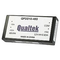 Qualtek Electronics QPDD10-48S15 Switching Power Supplies 15V 0.67A 10W DCDC SINGLE OUTPUT