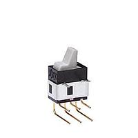 NKK Switches GW22LHH Paddle Switches DPDT ON-ON GRY R/A PADDLE ACTUATOR