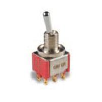 C&K M83731/10-232 Toggle Switches DPDT ON NONE ON MIL TOGGLE