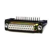 Amphenol CONEC 162A10689X D-Sub Connectors - Standard Density 25 POS F R/A ASSBLY ZINC