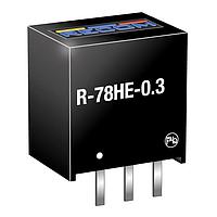 RECOM Power R-78HE5.0-0.3 Non-Isolated / PoL 0.3A DC/DC-Converter INNOLINE' SIP3 reg