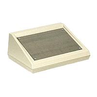 PacTec 62291-502-000-KEU-10-BLK Sloped KEU 10 -keyboard & i/o pnls Not incl