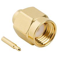 Amphenol RF 132102 Connectors SMA STRAIGHT PLUG .141 S/R GOLD
