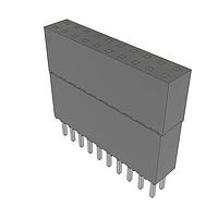 Samtec ESQ-110-44-L-D Sockets Elevated Socket Strip