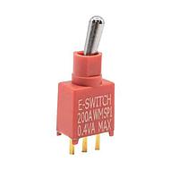 E-Switch 200AWMSP1T2A1M2RE Toggle Switch SPDT ON-ON
