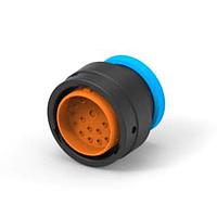 DEUTSCH - TE Connectivity HDP26-24-18PE-L017 Connectors PLG, 18P, BLK, E, RNG, 8/12/16, P