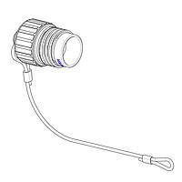 Eaton Souriau-Sunbank BEFC10PLY Accessories Pressure Sealing Cap plug SZ 10 with cord