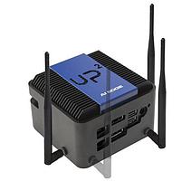 AAEON UP UPS-EDIOT-X70864-UL03 Gateways CE RED certitified UP Squared IoT Gateway based on x7-E3950 SoC, 8GB RAM, 64GB eMMC, 2T2R WiFI & B/T, LTE Modem (EMEA) with Ubuntu Image OpenVINO image preloaded, including power supply, EU& US power cord