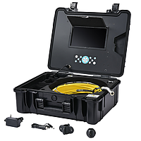 TvbTech 3199F-7 Sewer Drain Pipe Inspection Camera System (Cable 20m, AHD 1920*1080, Φ23mm, 7")