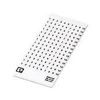 PHOENIX CONTACT 0804109:0001 Marker Cards, Labeled SK 3,81/2,8 FORTL.ZAHLEN 1-10