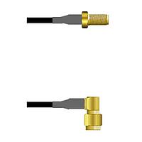 Amphenol Custom Cable Q-2V0340003007i RF Cable Assemblies SMA-SJ/SMA-RP G174 7I