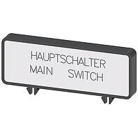 SIEMENS 3LD93461A Rating Plate Extra rating plate,