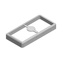 Masach Tech MS473-10F EMI/RFI Shield Frame, Two-Piece 47.3 x 23.3 x 5.3mm Two-piece Drawn-Seamless RF Shield/EMI Shield FRAME (CRS)