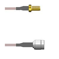 Amphenol Custom Cable Q-2V0520005072i RF Cable Assemblies SMA-SJ/TNC-SP G316 72I