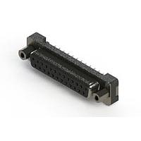 EDAC 628-025-620-213 D-Sub Connectors - Standard Density Vertical Plastic Body D-Sub Connector