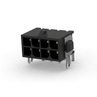 AMP Connectors - TE Connectivity 3-794679-8 Headers 08P MICRO MNL ASSY R/A THRU LF