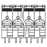 Amphenol Anytek NZ04005B0000G Fixed Terminal Blocks NZ 10.0 4P Green Without jumper slot