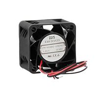 Same Sky (formerly CUI Devices) CFM-4028BG-1250-617 DC Fans dc axial fan, 40 mm square, 28 mm, 12 Vdc, ball, 25000 RPM, 30.48 CFM