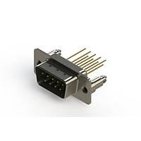 EDAC 627-M09-623-GT5 D-Sub Connectors - Standard Density Vertical Machined D-Sub Connectors