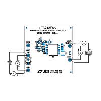 Analog Devices DC1557A Voltage Regulator - Switching Regulator LT3748EMS Isolated Demo Board - 30V = Vi