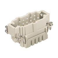 HARTING 09330102616 Inserts HAN ES 10P MALE CAGE-CLAMP TERM