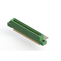 EDAC 345-050-559-208 With Flanges .100" (2.54mm) Pitch Card Edge Connector