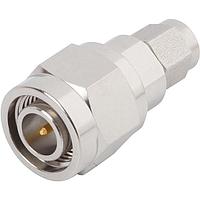 Amphenol SV Microwave SF1129-6157 RF Adapters - Between Series SMA Male to PTNC Male Adapter