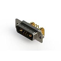 EDAC 629-7W2-240-3NA Mixed Contact D-Sub Connectors Right-angle Power Combo D-Sub Connector