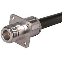 HUBER+SUHNER 25_N-50-7-8/133_NE Connectors N straight flange cable jack(f)