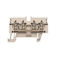 Weidmuller 1933740000 Feed Through Terminal Block ZDU 2.5N/4AN