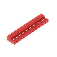 AMP Connectors - TE Connectivity 5-643813-4 Receptacle Housing 24P MTA100 CON ASSY POL WHT W/RED STRIPE