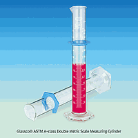 Glassco GL.139.453.07A Meas. Cylinder, A-class, 1000 / 10㎖, accu.±3.00㎖