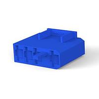 AMP Connectors - TE Connectivity 521498-1 Housing HSG 250 FAST 4P BLUE