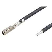 Molex 224566-2122 Single Ended MX64 Female-Pigtail 150mm 0.52sq.mm Lead BK Au