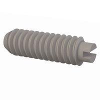 Essentra Components 010256S025 Set Screw Set Screw, Slotted Head, #2-56 Thread, 1/4 Lg